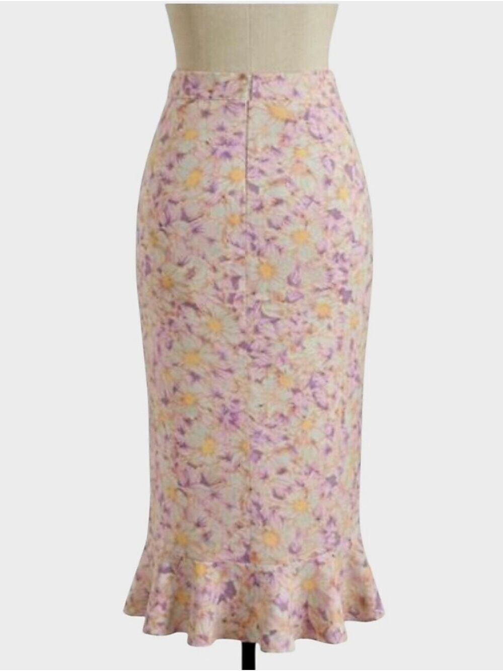 Anthropologie Skye Ruffled Faux Wrap Skirt XS (US 0/2) - Picture 6 of 9
